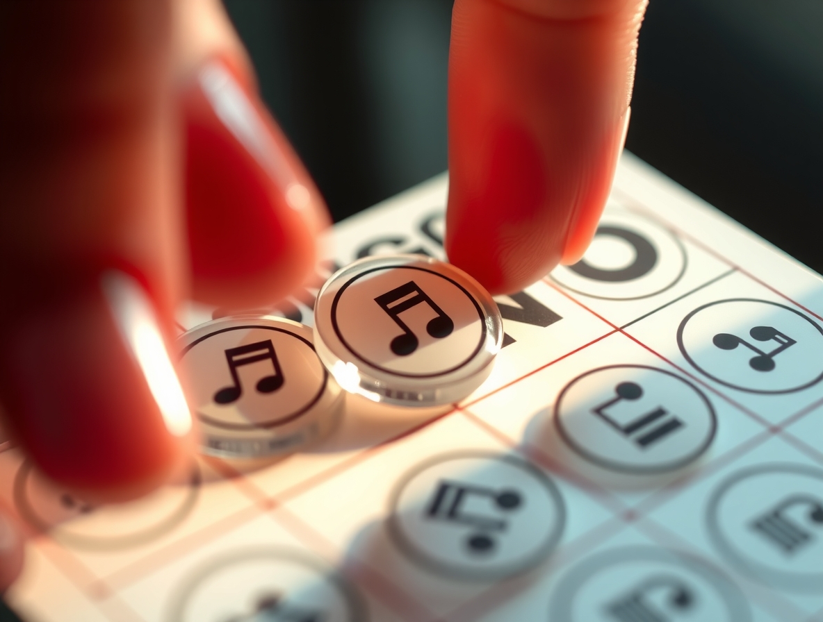 музыкальное лото бинго