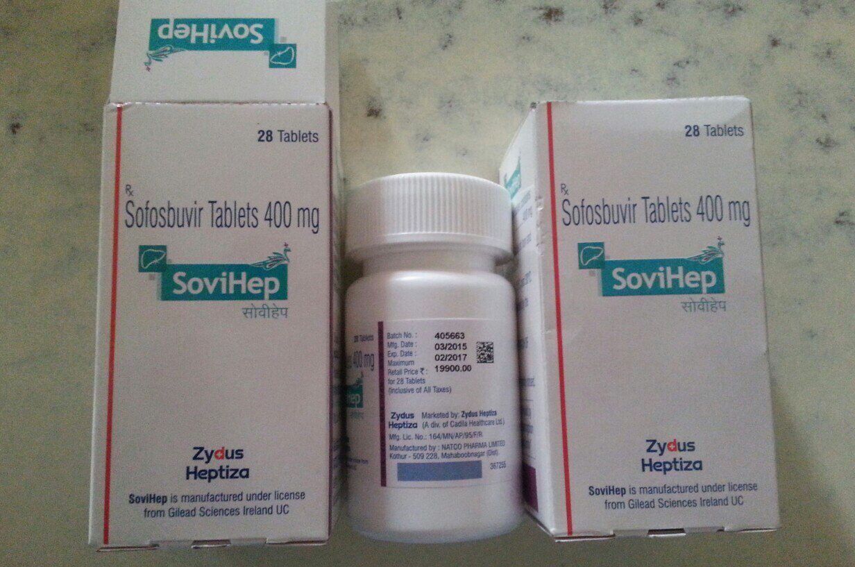 Софосбувир Даклатасвир для лечения гепатита
